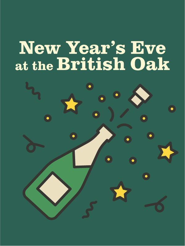 New Year's Eve at The British Oak